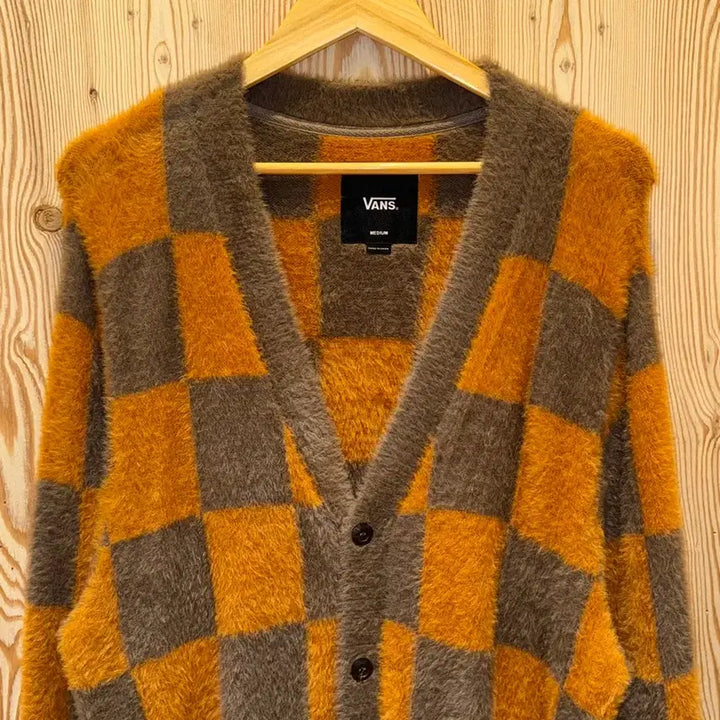 [BUNJANG] Vans Checkerboard Cardigan / 반스 체커보드 가디건