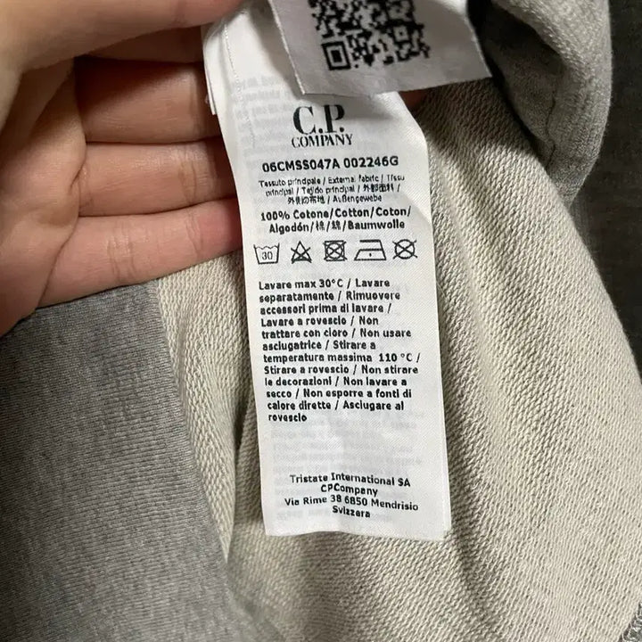 [BUNJANG] C.P. Company Gray Sweatshirt M / C.P. 컴퍼니 맨투맨 그레이 M