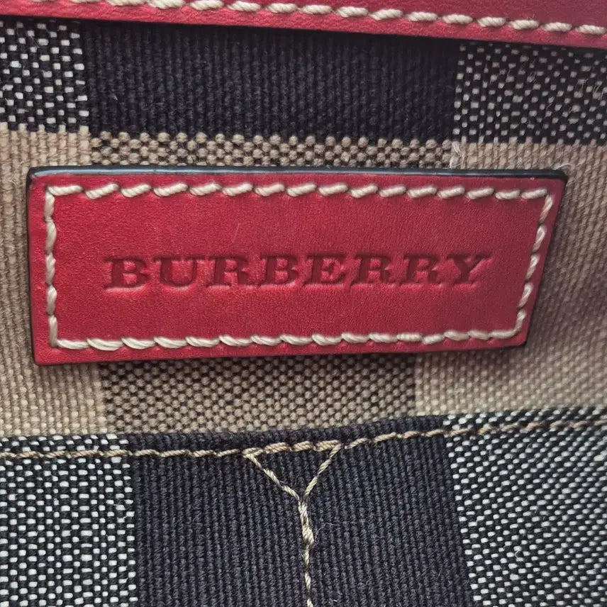 [BUNJANG] Burberry House Check Canvas Bucket Bag / [중고명품셀렉트]버버리 하우스 체크 캔버스 버킷백