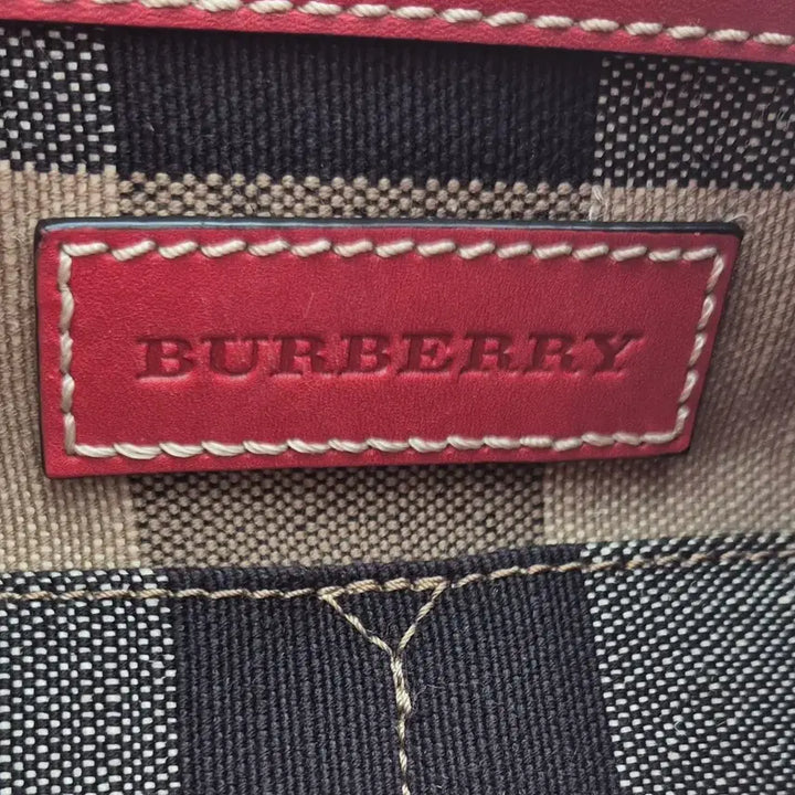[BUNJANG] Burberry House Check Canvas Bucket Bag / [중고명품셀렉트]버버리 하우스 체크 캔버스 버킷백