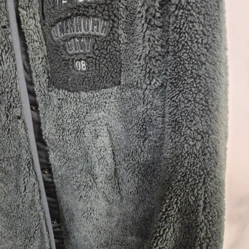 [SOLD OUT] nbl 후리스 롱 후드 코트 그레이