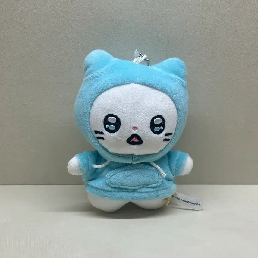[BUNJANG] BT21 Choonbae Hooded Doll Keyring / 파란후드 춘배 인형 키링