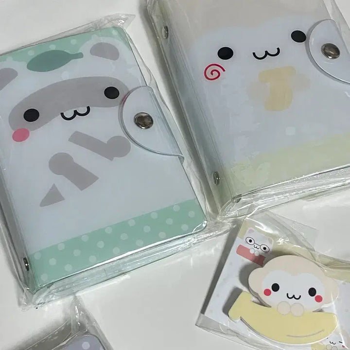 [BUNJANG] Hinakuu Binder & Accessories Set / 히나쿠우 a7바인더 6공 아크릴 집게 클립 다꾸 다이어리