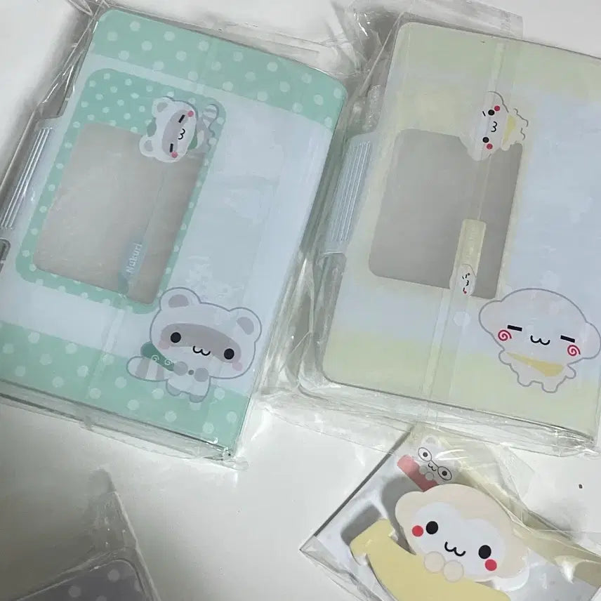 [BUNJANG] Hinakuu Binder & Accessories Set / 히나쿠우 a7바인더 6공 아크릴 집게 클립 다꾸 다이어리