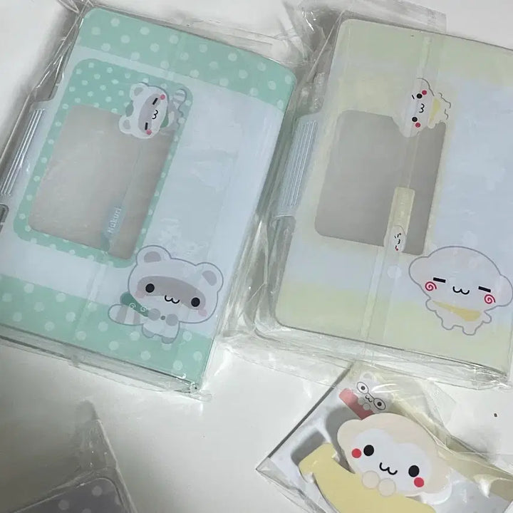 [BUNJANG] Hinakuu Binder & Accessories Set / 히나쿠우 a7바인더 6공 아크릴 집게 클립 다꾸 다이어리