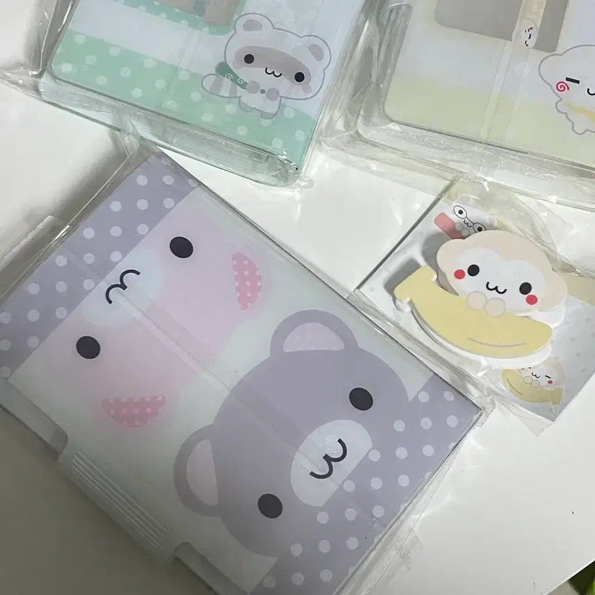 [BUNJANG] Hinakuu Binder & Accessories Set / 히나쿠우 a7바인더 6공 아크릴 집게 클립 다꾸 다이어리