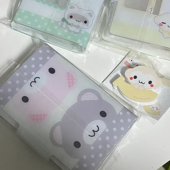 [BUNJANG] Hinakuu Binder & Accessories Set / 히나쿠우 a7바인더 6공 아크릴 집게 클립 다꾸 다이어리