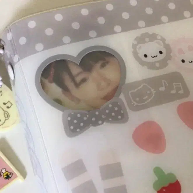 [BUNJANG] Hinakuu Binder & Accessories Set / 히나쿠우 a7바인더 6공 아크릴 집게 클립 다꾸 다이어리