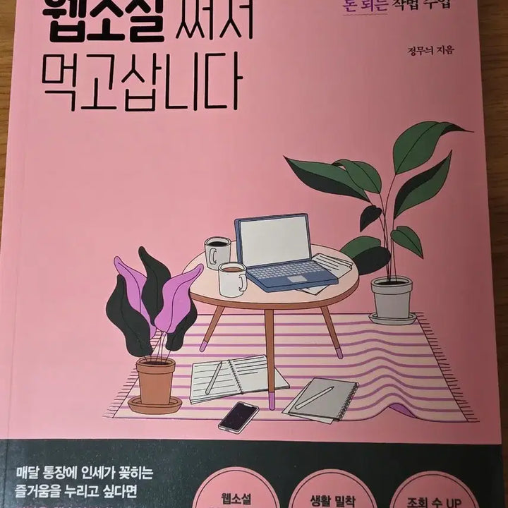 [BUNJANG] Novel Writing Guide by Jeong Muni / 웹소설 써서 먹고 삽니다 - 정무늬 지음