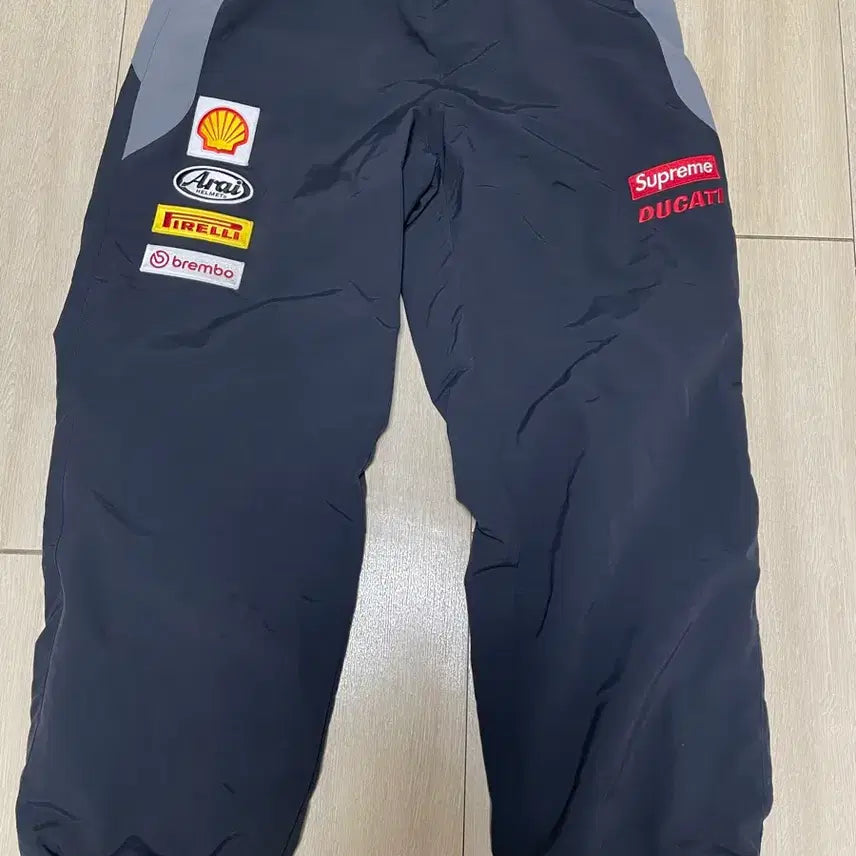 [BUNJANG] Supreme Ducati Track Pants Black L / 슈프림 두카티 트랙 팬츠 블랙 L