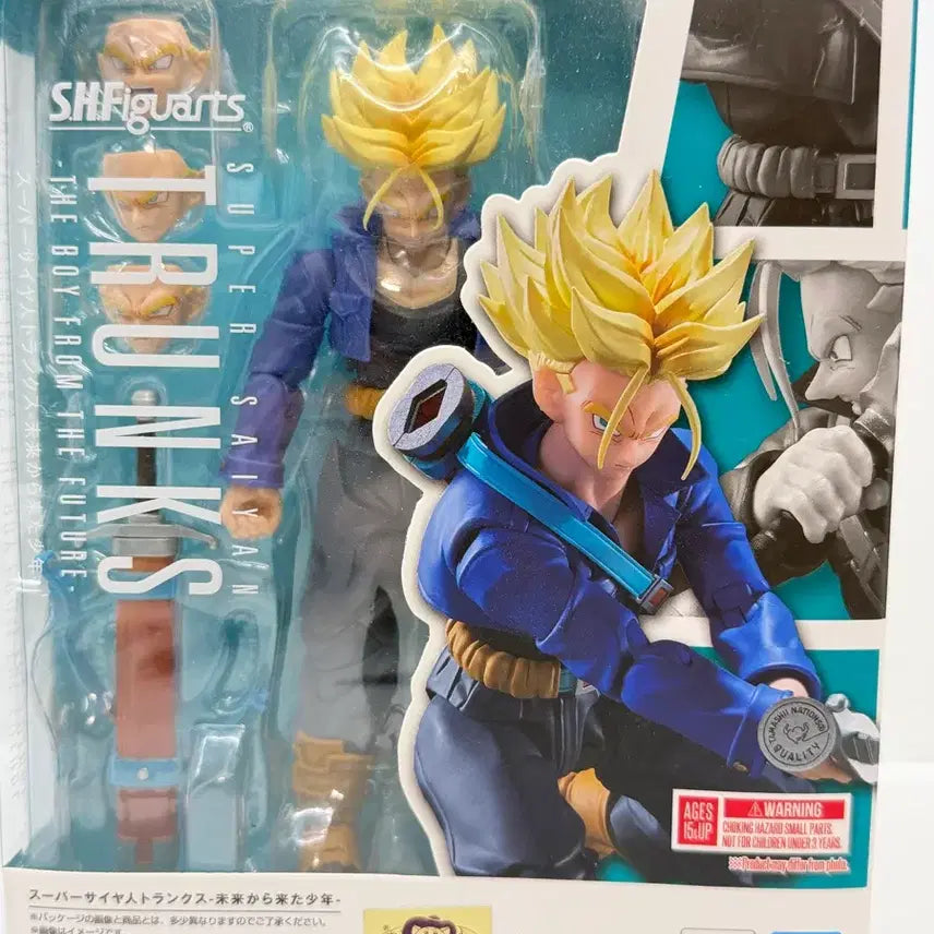 [BUNJANG] SHF Dragon Ball Trunks Figure / SHF드래곤볼  트랭크스 재판 버전