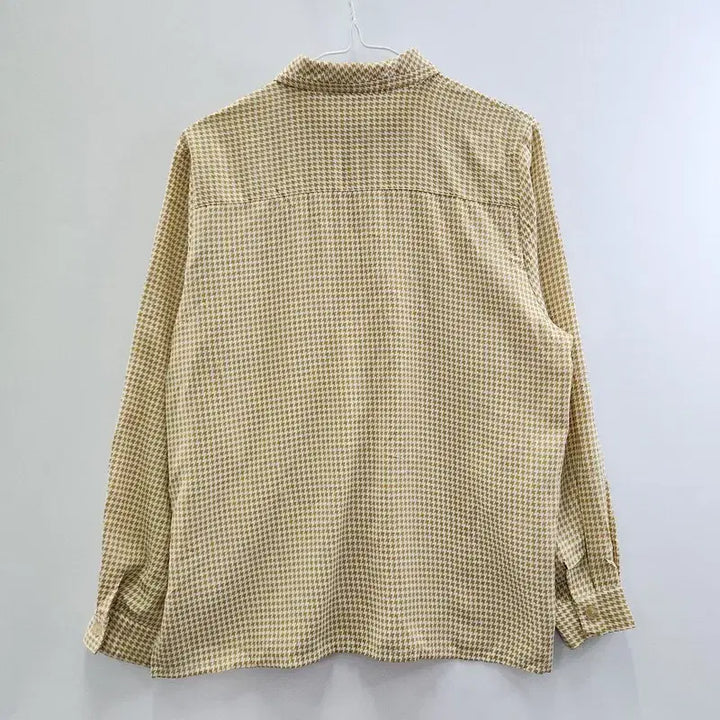 [BUNJANG] Vintage Mori Houndstooth Check Blouse Shirt / 빈티지 모리 멀티 하운드투스체크 블라우스 셔츠