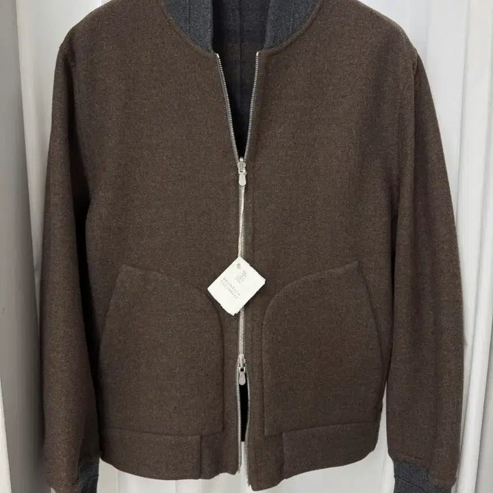 [BUNJANG] Brunello Cucinelli Cashmere Reversible Jacket (Size 50) / 새상품 브루넬로 쿠치넬리 캐시미어 양면 리버시블 자켓