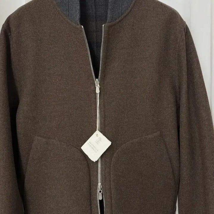 [BUNJANG] Brunello Cucinelli Cashmere Reversible Jacket (Size 50) / 새상품 브루넬로 쿠치넬리 캐시미어 양면 리버시블 자켓