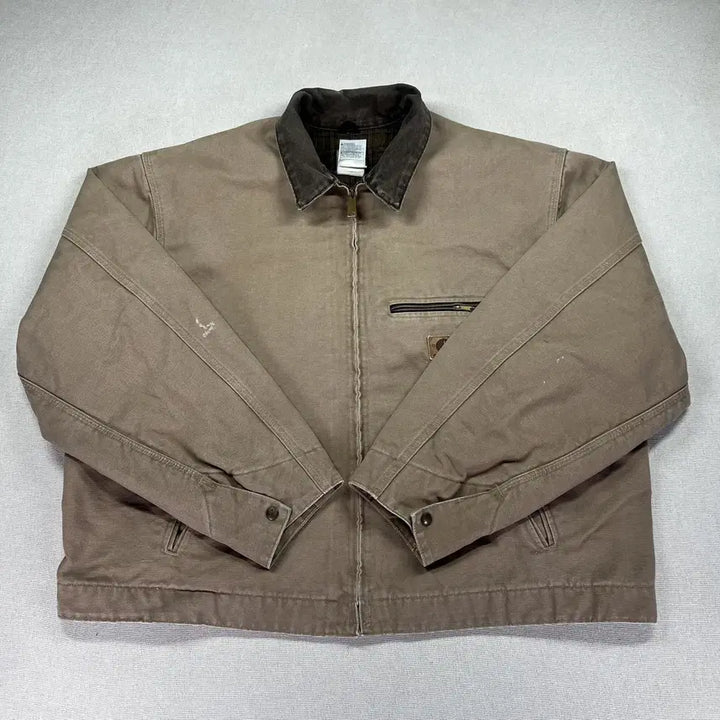 [BUNJANG] Carhartt J97 SDL Detroit Blanket Jacket - Saddle - 3XL / 칼하트 J97 SDL 디트로이트 블랭킷 자켓 새들