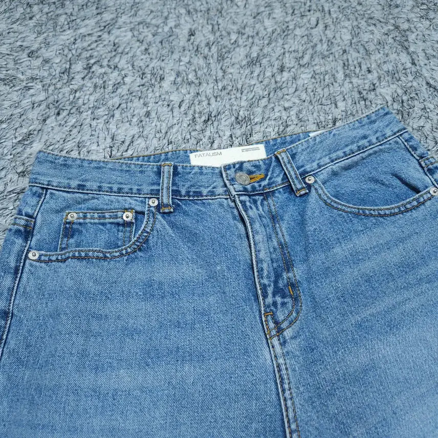 [BUNJANG] Fatalism Men's Straight-Fit Light Wash Jeans / 페이탈리즘) 30(46) 남자 일자청바지 연청바지 / 왕눈이샵