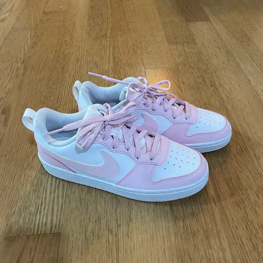 [BUNJANG] Nike Court Borough Low Recraft Pink 240 / 나이키 코트 버로우 로우 리크래프트 핑크 240