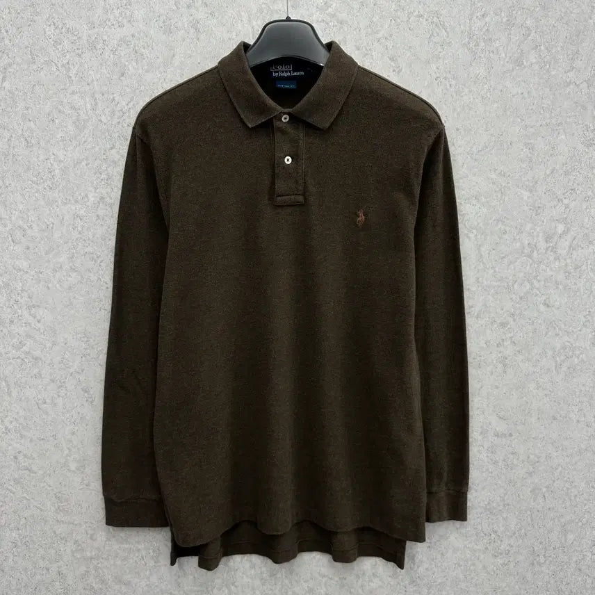 [BUNJANG] Ralph Lauren Men's Long Sleeve Polo Shirt / 100 폴로 랄프로렌 남자 긴팔 카라티