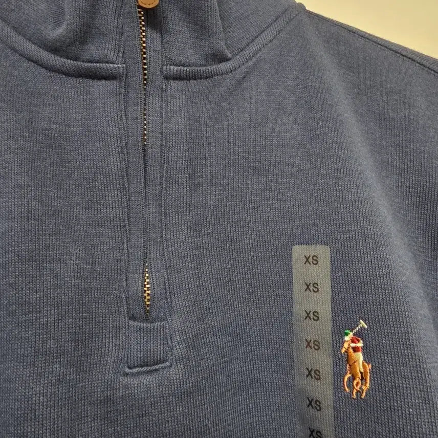 [BUNJANG] Polo Ralph Lauren Navy Half Zip-up XS / 폴로 랄프로렌 네이비 하프집업 XS