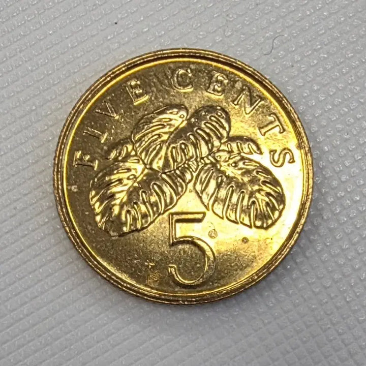 [BUNJANG] Singapore 5 Cent Coin / 싱가포르 5센트 동전 zk-1232