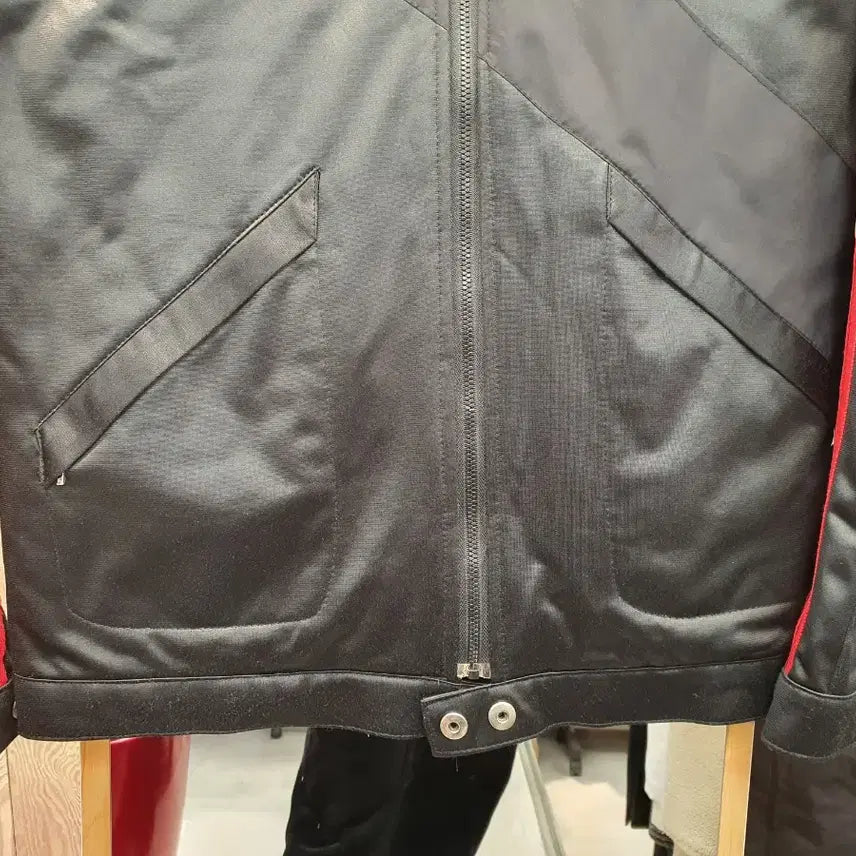 [BUNJANG] Y-3 Style Logo Quilted Blouson Jacket / [L급] Y-3 스타일 로고 퀼팅 블루종 자켓 (실측 확인)