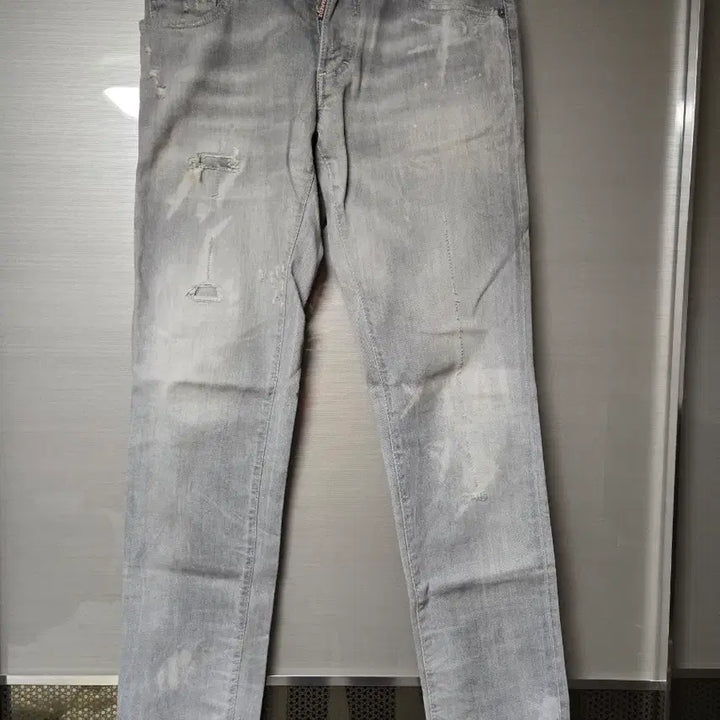 [BUNJANG] Dsquared2 Denim Pants Light Grey Size 48 / 디스퀘어드2 데님 바지 사이즈48 색상 연그레이