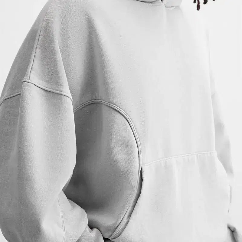 [BUNJANG] ZARA Washed Oversized Cut Hoodie (L) / 자라 워싱 박시핏 절개 후드티 (L)