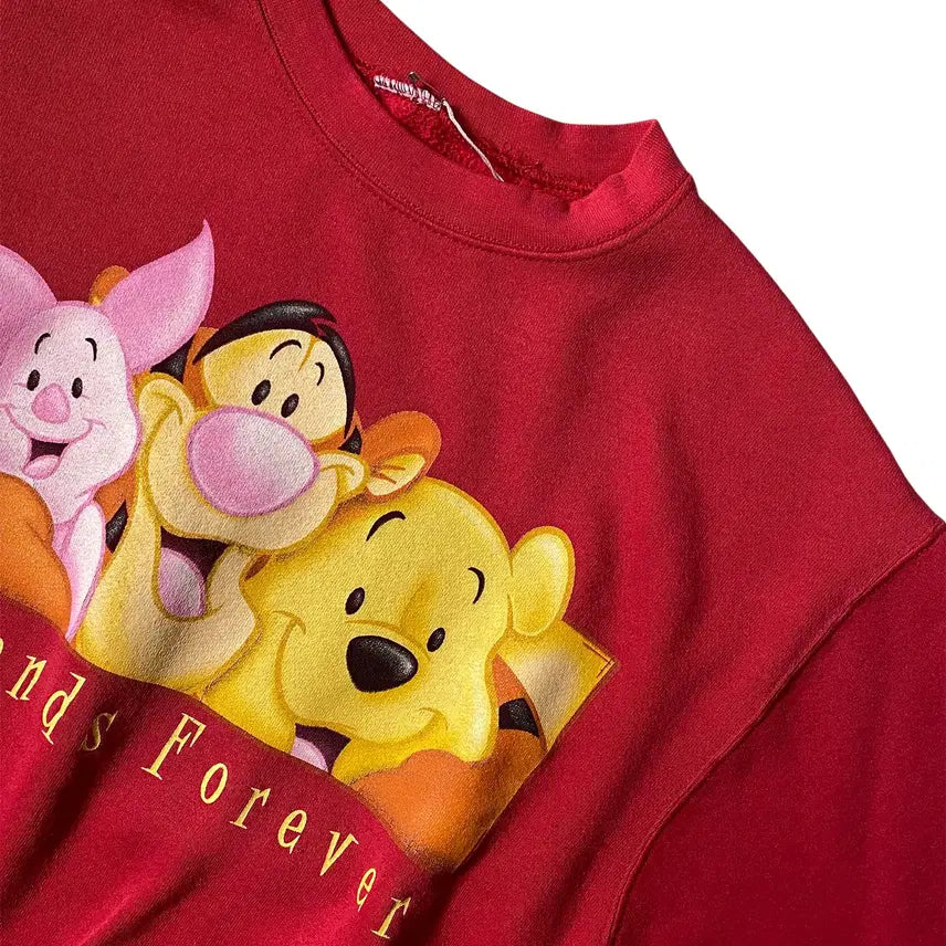 [BUNJANG] Winnie the Pooh Printing Man XL Sweatshirt / 위니더푸 프린팅 맨투맨 (Man XL) / [AB2038]