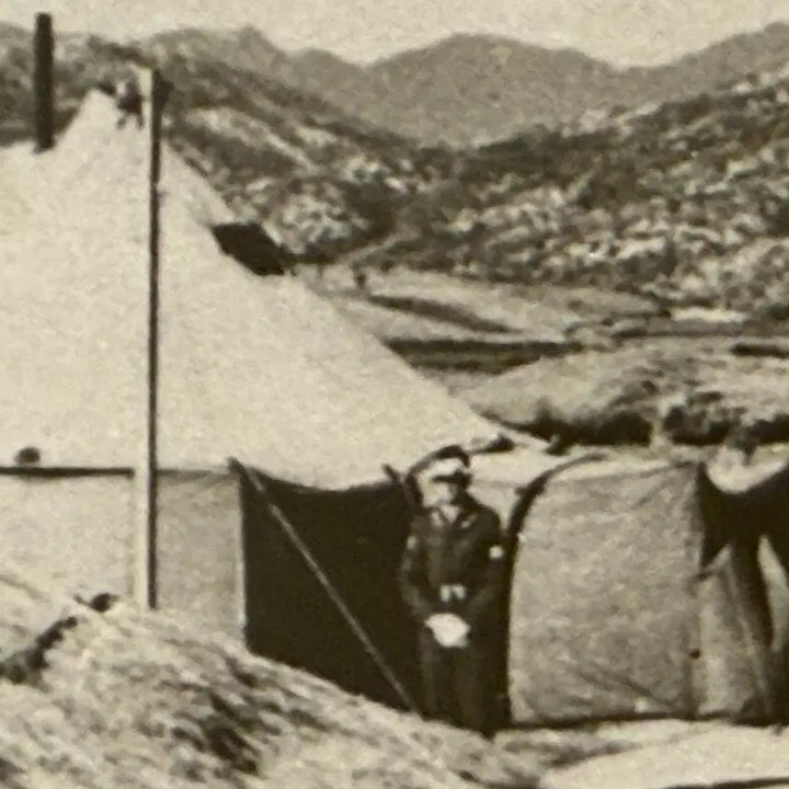 [BUNJANG] 1953 Panmunjom Armistice Agreement Press Photo / 1953년 - 판문점 - 정전협정 - 회담장 및 대기 중인 대표단 사진