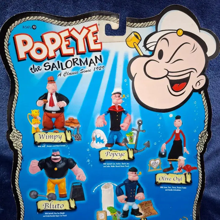 [BUNJANG] MEZCO Popeye Figure / MEZCO popeye