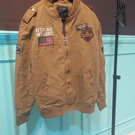 [BUNJANG] HTNIAO Bomber Jacket XL / HTNIAO 웨어스트  봄버 자켓 XL
