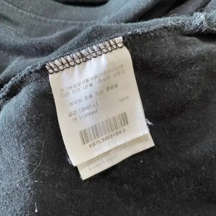 [BUNJANG] YALE Black T-Shirt / YALE 면 블랙 검정 티셔츠 티 맨투맨