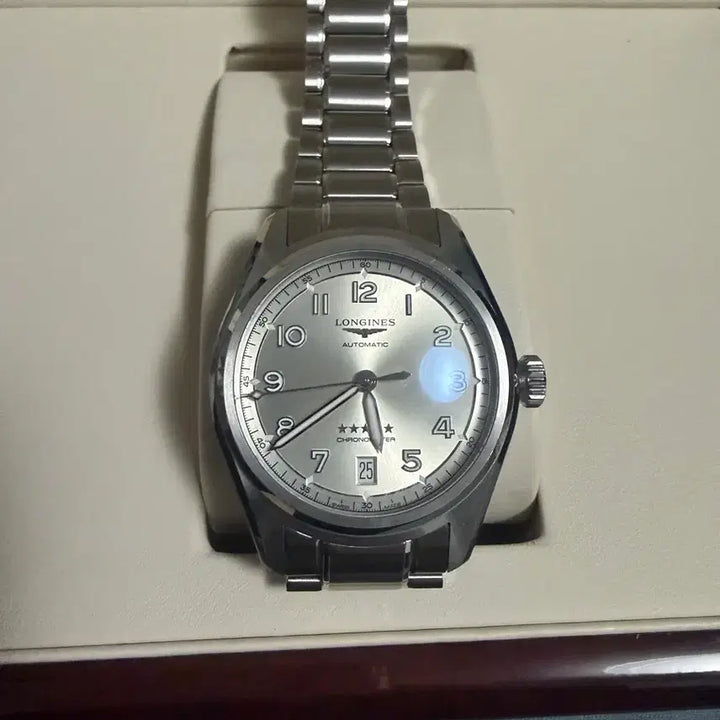 [BUNJANG] Longines Spirit Champagne Watch / (25년9월스탬핑) 론진 스피릿 샴페인