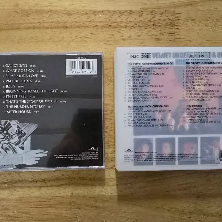 [BUNJANG] Velvet Underground Album Set / CD 음반 Velvet Underground 벨벳 언더그라운드 앨범 2장