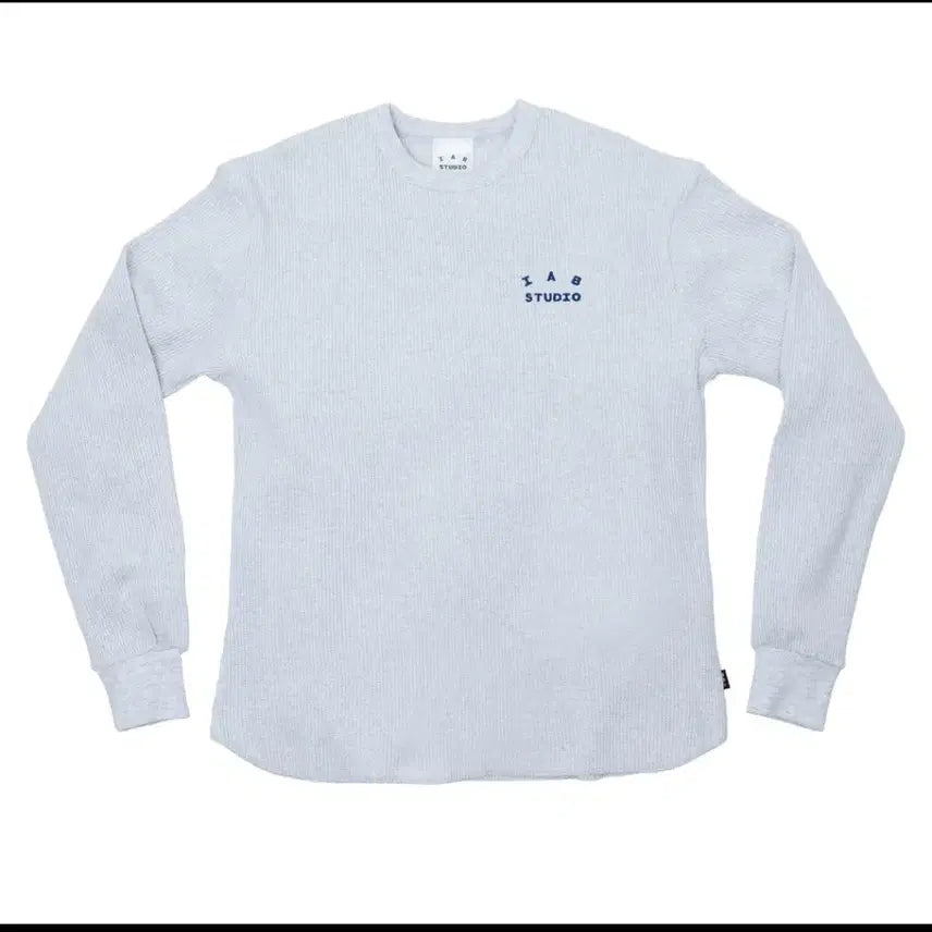 [BUNJANG] IAB Studio Waffle Long Sleeve Light Grey L / L 아이앱스튜디오 와플 롱슬리브 라이트그레이