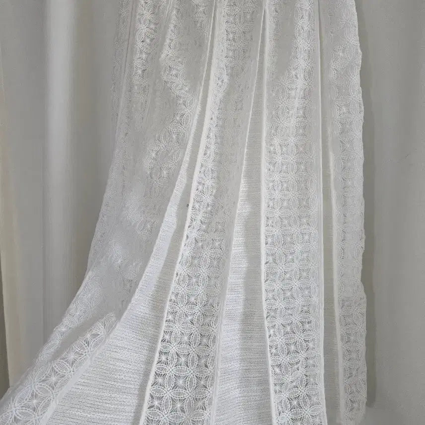 [BUNJANG] DEWL Lace White Skirt / 듀엘 레이스 화이트 스커트