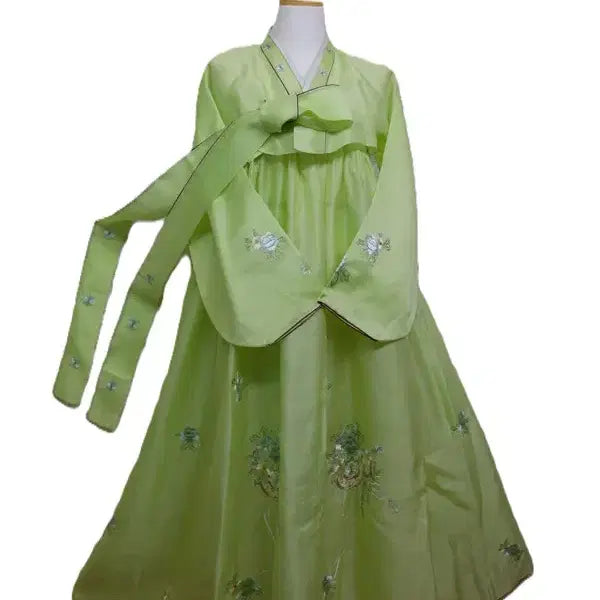 [BUNJANG] Hanbok Dress / k182 여성한복 /여성55-날씬66 /가슴90/키150-155/사놀까