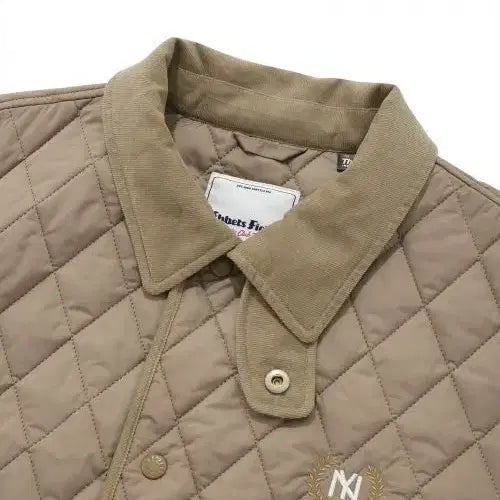 [BUNJANG] EBBETSFIELD Brooklyn Eagles Corduroy Quilted Jacket / 이벳필드 EBBETSFIELD 브루클린 이글스 코듀로이 카라 퀼팅 자켓