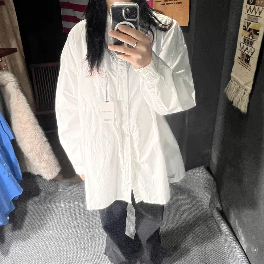 [BUNJANG] Fresh Service Shirt White / Fresh Service 셔츠 (115)