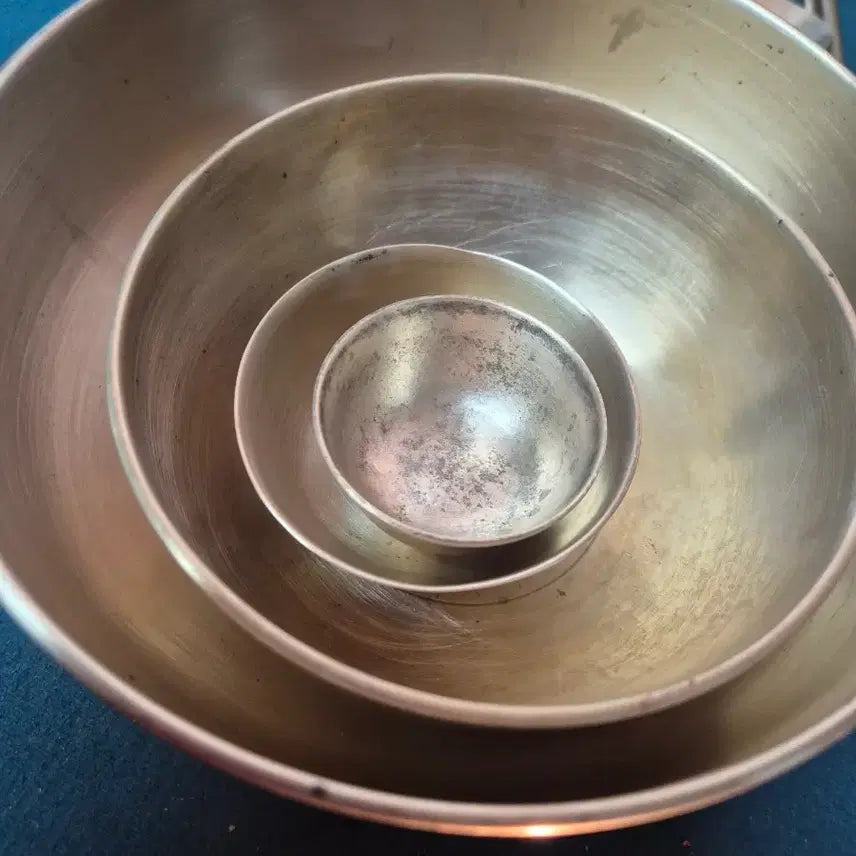 [BUNJANG] Vintage Brassware 10-Piece Set / 옛날놋식기10p