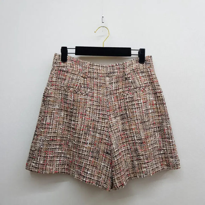 [BUNJANG] TIME Tweed Shorts (2023) - Brown Mix / 한섬 타임 2023 트위드 쇼츠 67-98사이즈