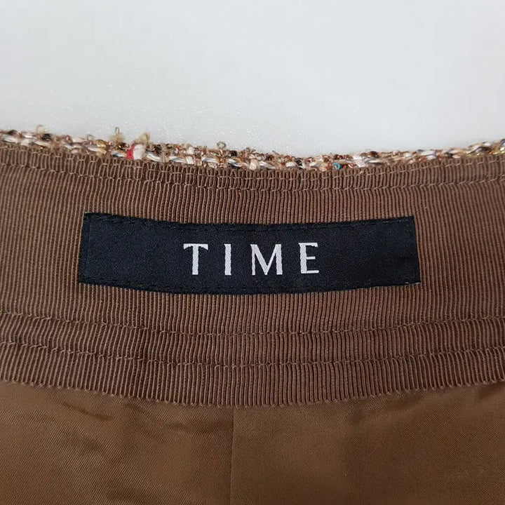 [BUNJANG] TIME Tweed Shorts (2023) - Brown Mix / 한섬 타임 2023 트위드 쇼츠 67-98사이즈