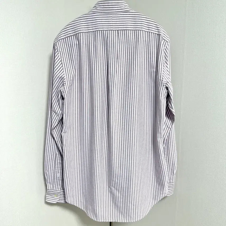 [BUNJANG] Polo Ralph Lauren Striped Shirt - Purple - Size S / 폴로 랄프로렌 코튼 스트라이프 셔츠 S 퍼플