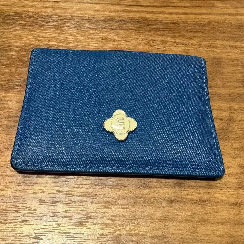 [BUNJANG] Minitmute Card Holder Denim / 미닛뮤트 카드지갑 (daisy card slot - denim)