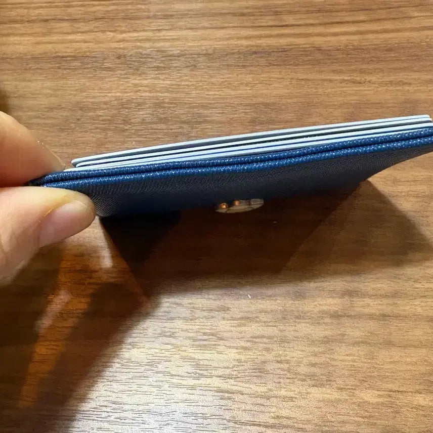 [BUNJANG] Minitmute Card Holder Denim / 미닛뮤트 카드지갑 (daisy card slot - denim)