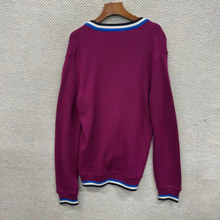 [BUNJANG] Lacoste Wool Cardigan 105 / 라코스테 울 가디건 105 M12686