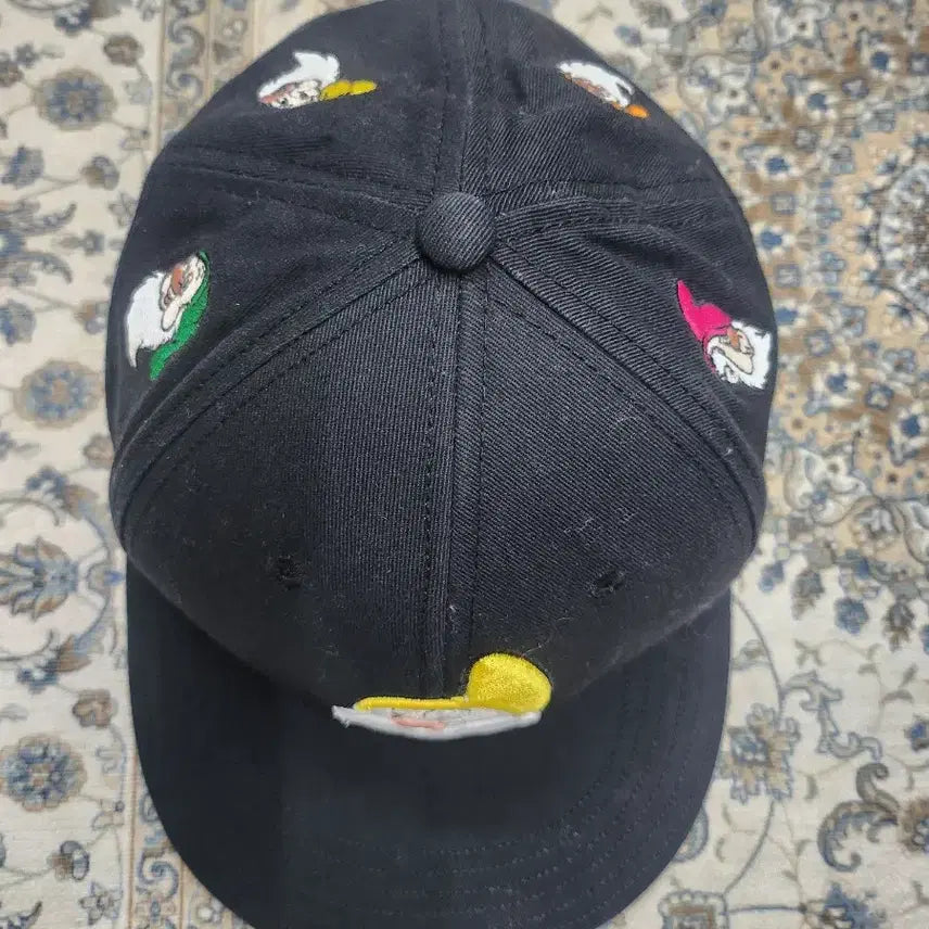 [BUNJANG] Disney Seven Dwarfs Snapback Cap / 디즈니 일곱난쟁이 캐릭터 스냅백 F