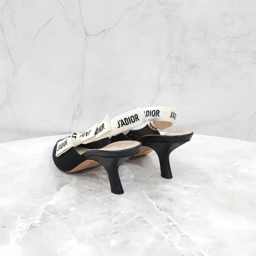 [BUNJANG] Dior J'Adior Slingback Pumps Heel / 34.5 / 디올 블랙 자디올 슬링백 펌프스 힐 KDC200TFL