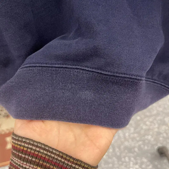 [BUNJANG] Marithe Francois Girbaud Big Logo Crop Sweatshirt S / 마리떼프랑소와저버 빅로고 캐주얼 크롭 맨투맨 S C09469