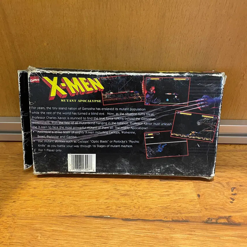 [BUNJANG] X-Men Mutant Apocalypse Super Famicom Game Cartridge / X-Men: Mutant Apocalypse (Super Famicom)